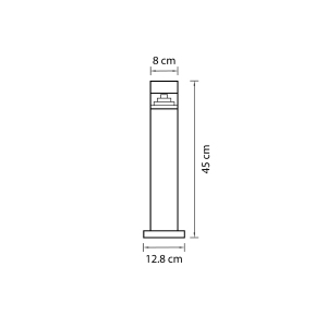 Уличный наземный светильник Lightstar Raggio 377907