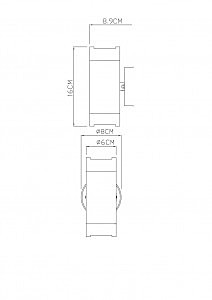 Уличный настенный светильник Arte Lamp Atlas A3503AL-2WH