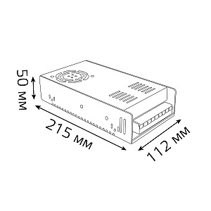 Драйвер для LED ленты Gauss Блок питания 202002400