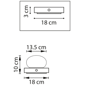 Декоративная лампа Lightstar Alfa 745933