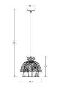 Светильник подвесной Arte Lamp Woodstock A7070SP-1BK