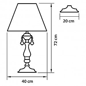 Настольная лампа Osgona Ampollo 786912