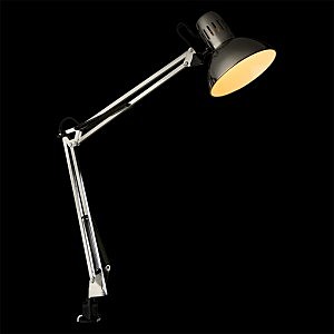 Настольная лампа на струбцине Arte Lamp Senior A6068LT-1SS