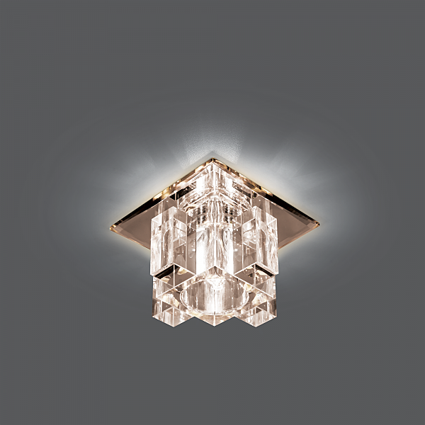 Встраиваемый светильник Gauss Crystal BL002