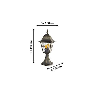 Уличный наземный светильник Favourite Zagreb 1805-1T