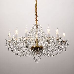 Подвесная хрустальная люстра Simone Favourite 1736-12P