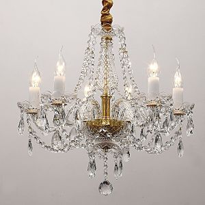 Подвесная хрустальная люстра Simone Favourite 1736-6P