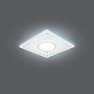 Встраиваемый светильник с узорами Backlight BL128 Gauss