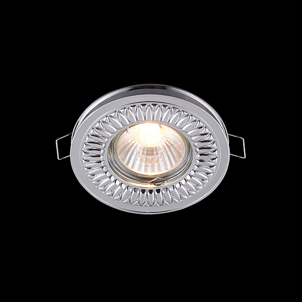 Встраиваемый светильник с узорами Metal DL301-2-01-CH Maytoni