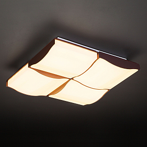 Потолочный LED светильник Eurosvet Relief 90031/4 кофе