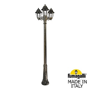 Столб фонарный уличный Fumagalli Anna E22.157.S30.BXF1R