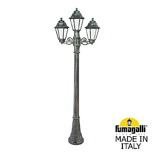 Столб фонарный уличный Fumagalli Anna E22.158.S21.BYF1R