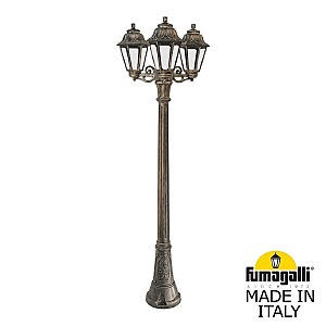 Столб фонарный уличный Fumagalli Anna E22.158.S30.BXF1R