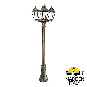 Столб фонарный уличный Fumagalli Anna E22.158.S30.BYF1R