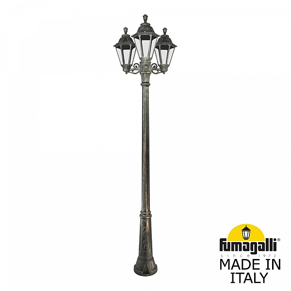 Столб фонарный уличный Fumagalli Rut E26.157.S30.BXF1R