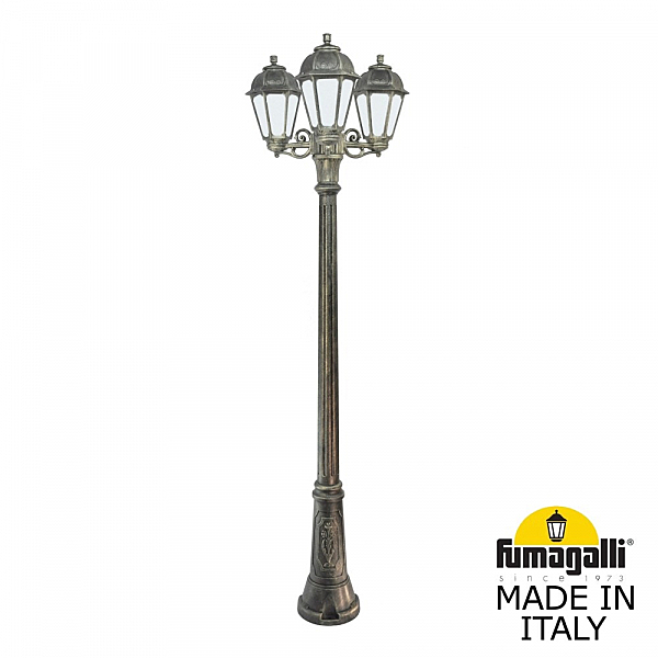 Столб фонарный уличный Fumagalli Saba K22.156.S30.BYF1R