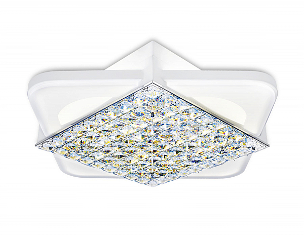 Потолочная люстра с пультом Crystal Acril Ambrella FA124