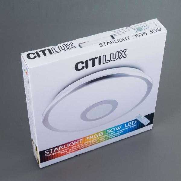 Потолочный светодиодный светильник Citilux Старлайт CL70333RGB