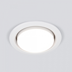 Встраиваемый светильник Elektrostandard 1035 1035 GX53 WH белый, комплект 10 шт