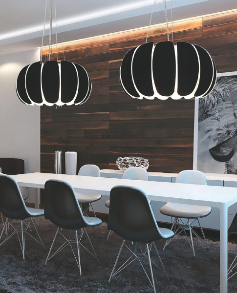 Подвесная люстра Lumina Deco Bellmaria LDP 7788-500 BK