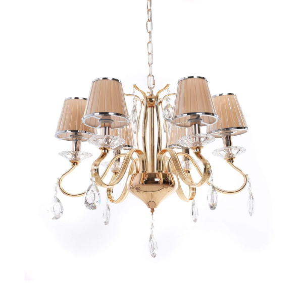 Подвесная люстра Lumina Deco Finezzia LDP 9267-6 GD