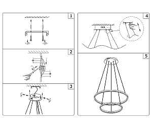 Подвесная люстра KINK Light Тор 08219,19A(4000K)