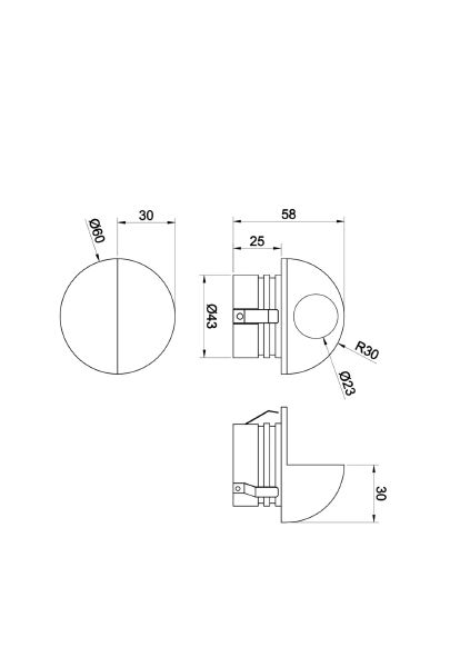 Уличный LED настенный светильник Maytoni Mezzo O033WL-L3W3K