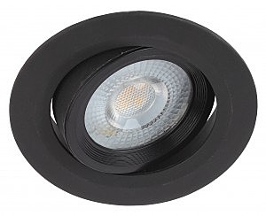 Встраиваемый светильник ЭРА KL LED 22A-5 4K BK