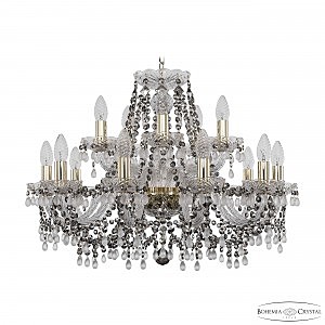 Подвесная хрустальная люстра 1410 Bohemia 1410/10+5/240 G V0300 R731