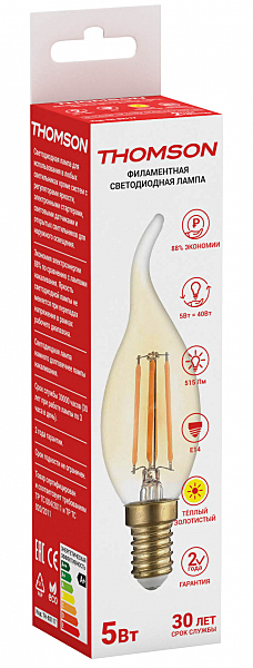 Ретро лампа Thomson Filament Tail Candle TH-B2117