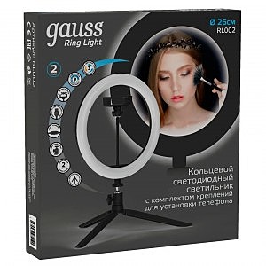 Кольцевая лампа Gauss Ring Light RL002