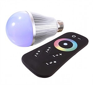 Светодиодная лампа RF RGBW Deko-Light 180136 E27 8Вт теплый (3000k)