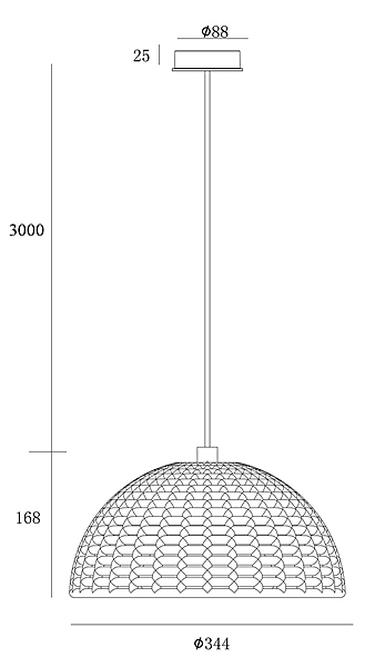 Светильник подвесной Deko-Light Basket 342143