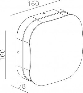 Уличный настенный светильник Deko-Light Corvi 731075