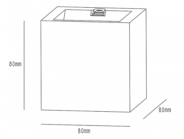 Корпус светильника Deko-Light Mini Cube 930463