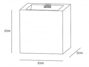 Корпус светильника Deko-Light Mini Cube 930463