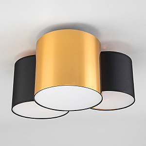 Потолочная люстра TK Lighting Mona 3445 Mona Black/Gold