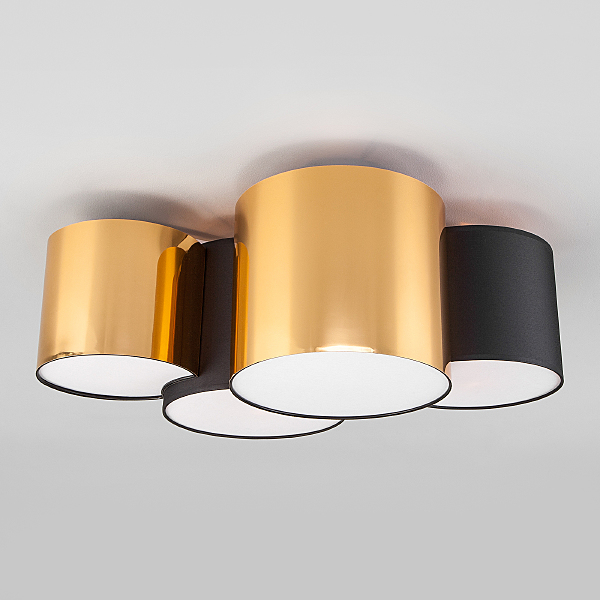 Потолочная люстра TK Lighting Mona 3446 Mona Black/Gold