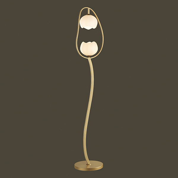 Торшер Odeon Light EXCLUSIVE Waterlily 4873/2F
