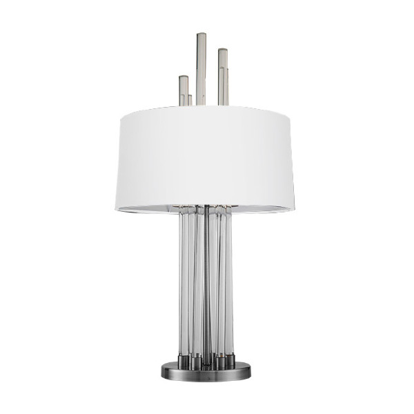 Настольная лампа Delight Collection Table lamp KM0921T nickel