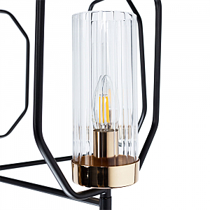 Потолочная люстра Arte Lamp Celaeno A7004PL-5BK