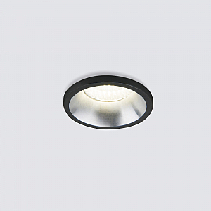 Встраиваемый светильник Elektrostandard 15269/LED 15269/LED 3W SN/BK сатин/никель / черный