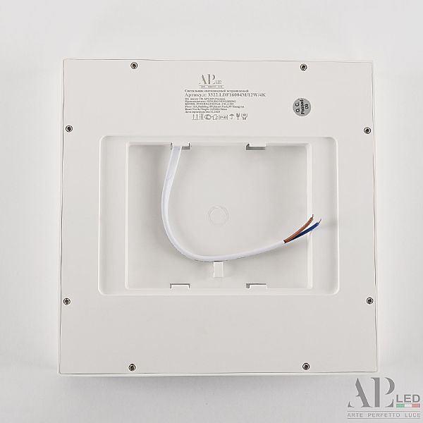 Светильник потолочный APL Led Ingrid 3322.LDF1604M/12W/6K