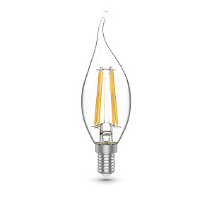 Светодиодная лампа Gauss Basic Filament Свеча 1041125