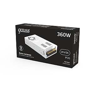Драйвер для LED ленты Gauss Блок питания 202002400