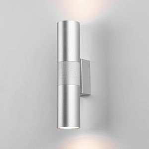 Уличный настенный светильник Elektrostandard Steel Steel 40119/LED серебро