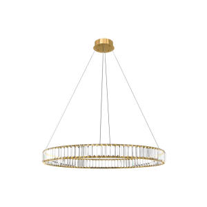 Подвесная люстра Loft It Crystal ring 10135/800 Gold