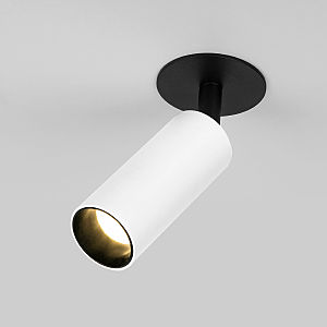 Встраиваемый светильник Elektrostandard Diffe Diffe белый/черный 8W 4200K (25039/LED)