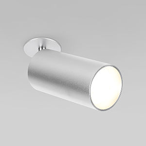 Встраиваемый светильник Elektrostandard Diffe Diffe серебряный 15W 4200K (25066/LED)
