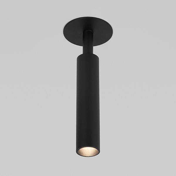 Встраиваемый светильник Elektrostandard Diffe Diffe черный 5W 4200K (25027/LED)
